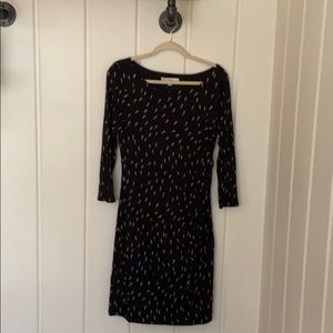 *NWT* Black and White Loft Dress